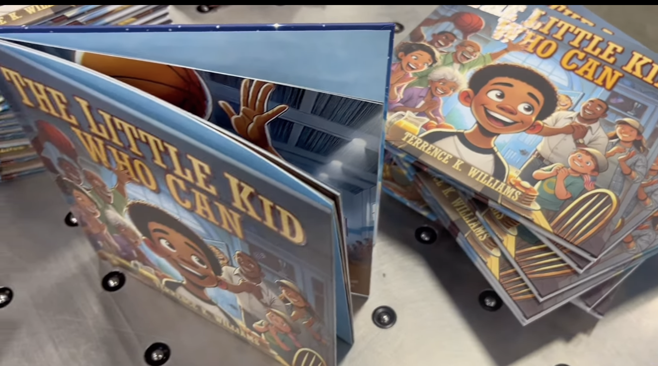 image of books manufactured at bind tech